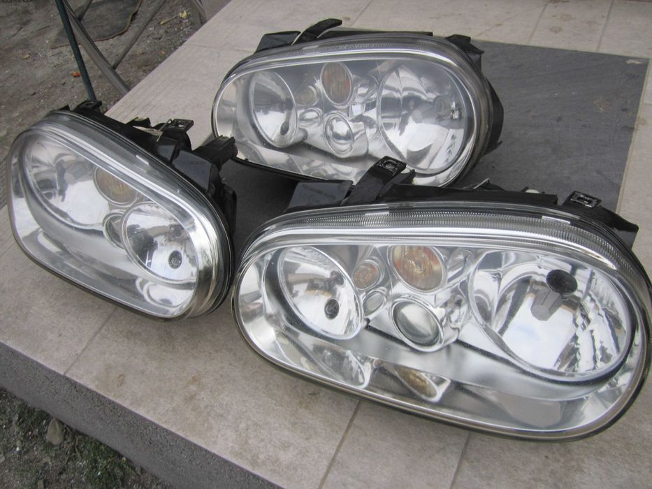 Lampy przednie przód Vw Golf 4 prawa,lewa HALOGEN IDEAŁ orginał