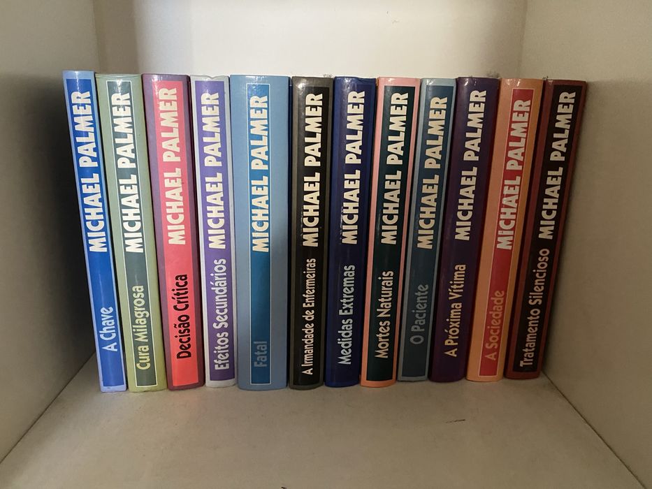 12 livros Michael Palmer