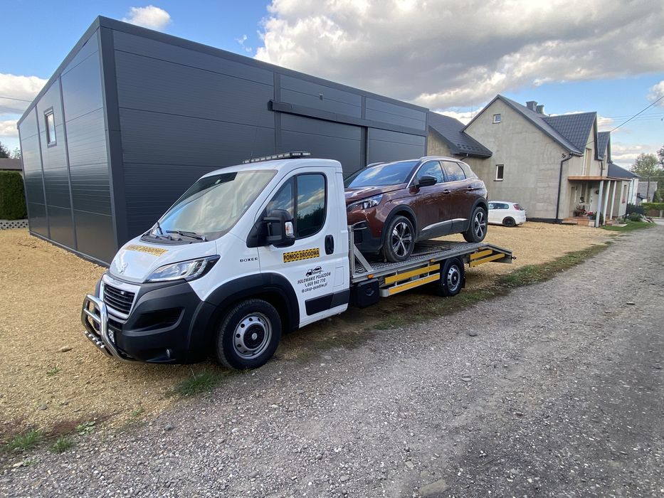 Pomoc Drogowa holowanie Auto transport usługi HDS Wywóz gruzu w bigbag