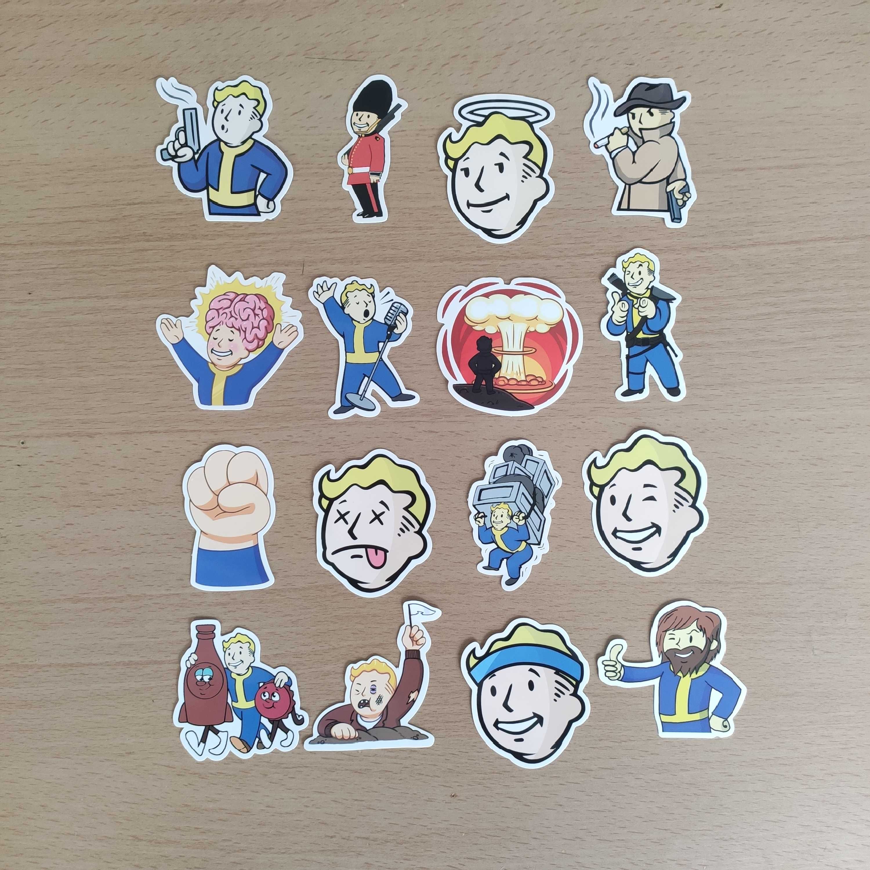 Pack 50 Stickers Autocolantes Fallout