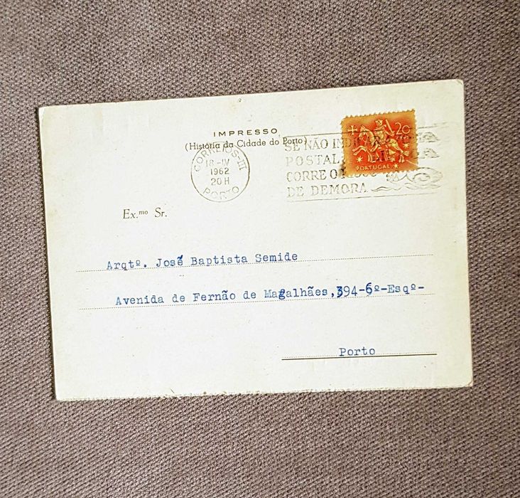 Postal da Alameda de Massarelos