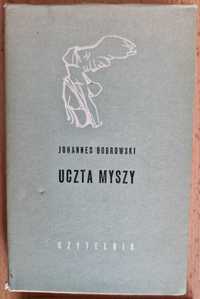 Uczta myszy, Johannes Bobrowski, Czytelnik 1968, Wydanie I