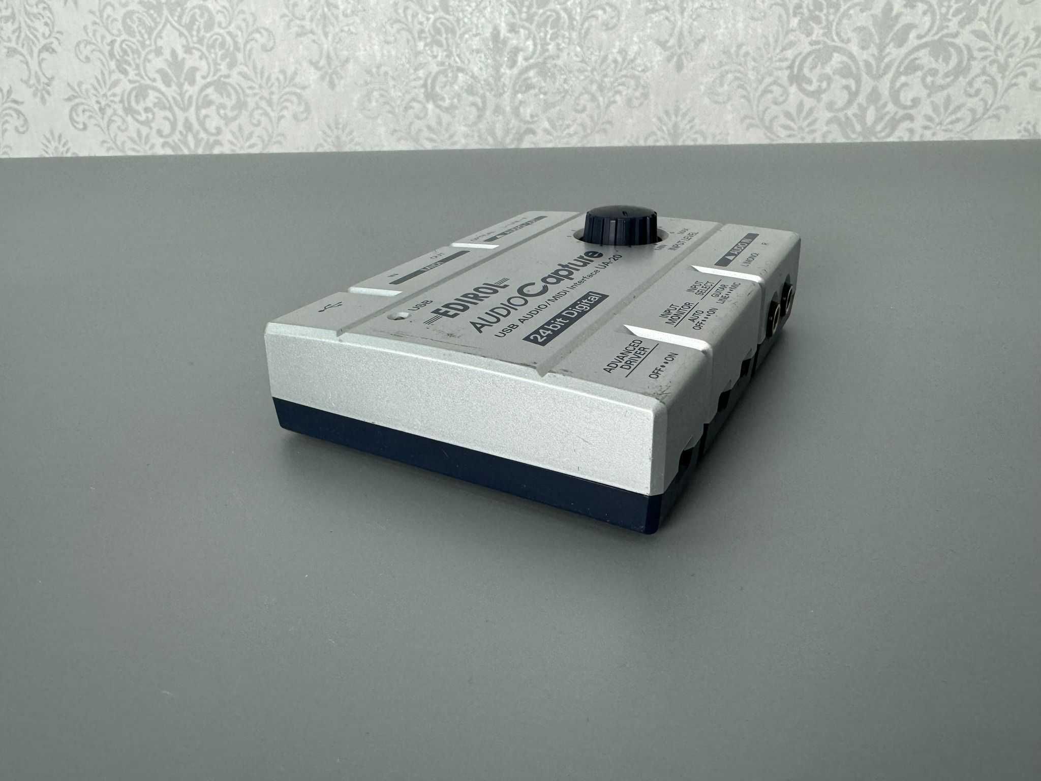 Interfejs Audio MIDI Edirol Audio Capture Roland UA-20 Unikat
