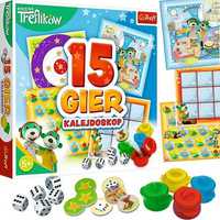 15 gier Trefl gra planszowa