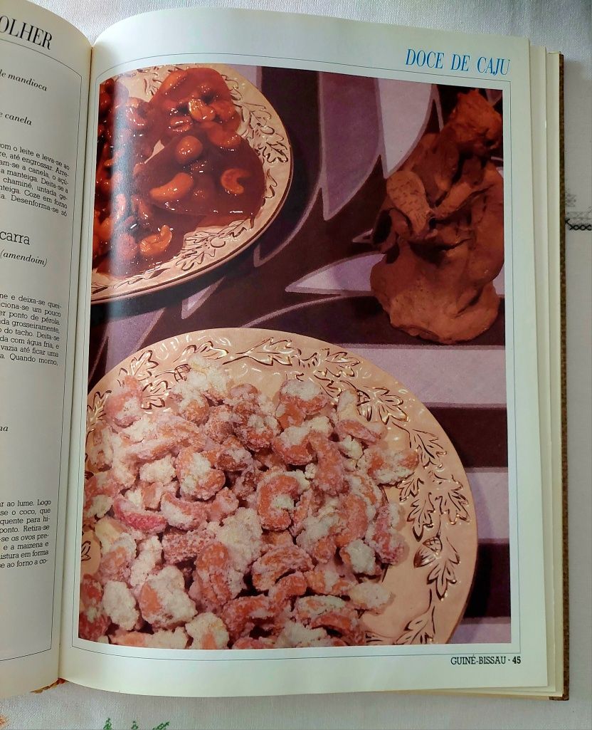 Livro a Cozinha Descoberta pelos Portugueses