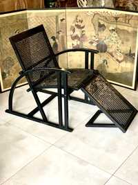 Leżak, krzesło,fotel „ Arc” Pascal Mourgue Francja design retro vintag
