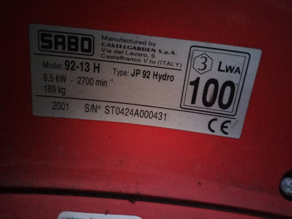 Traktorek kosiarka Castelgarden