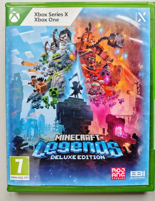 Minecraft Legends Deluxe edition xbox one series X xboxone xboxseriesX