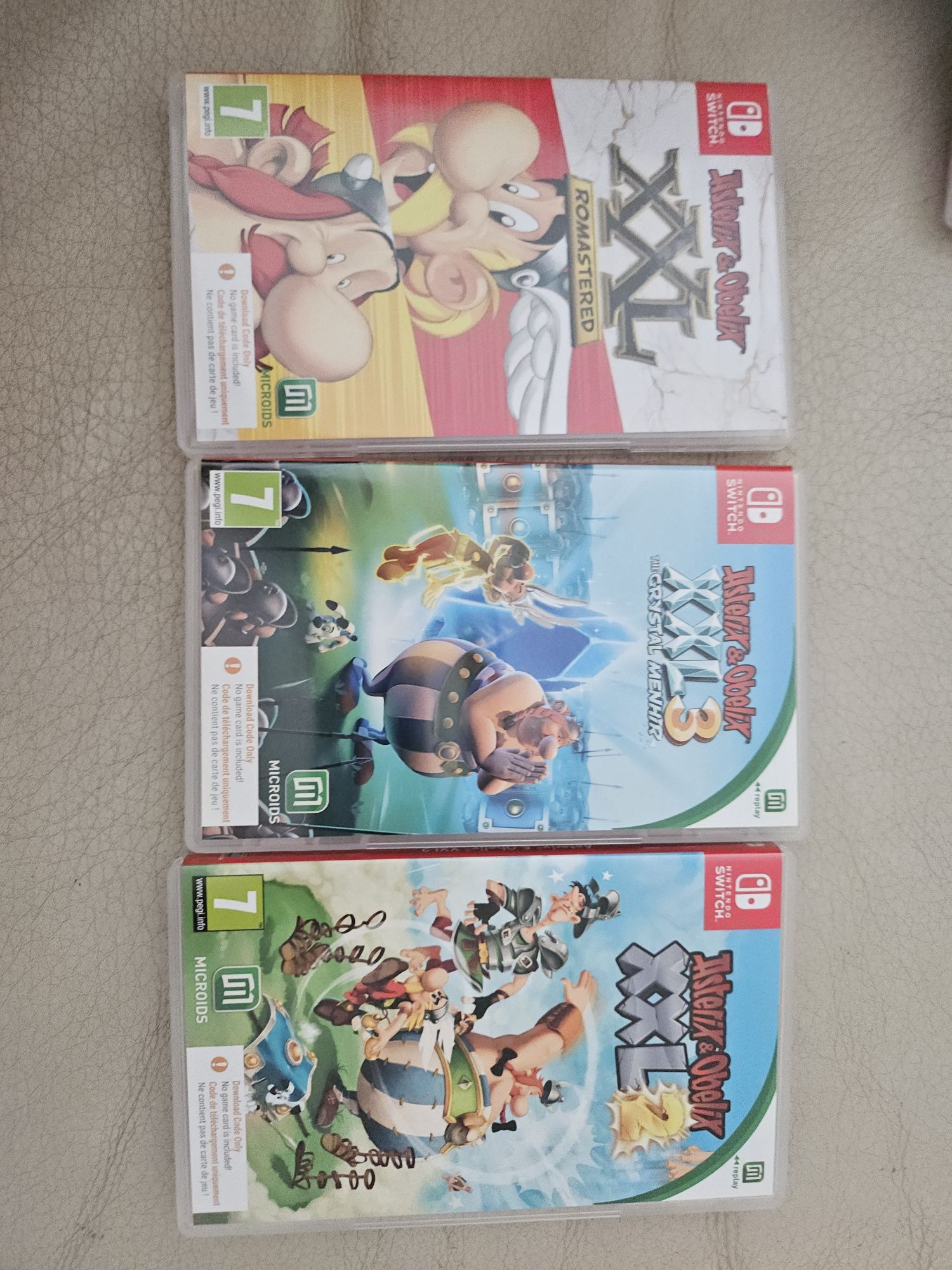 Jogos Asterix & Obelix switch