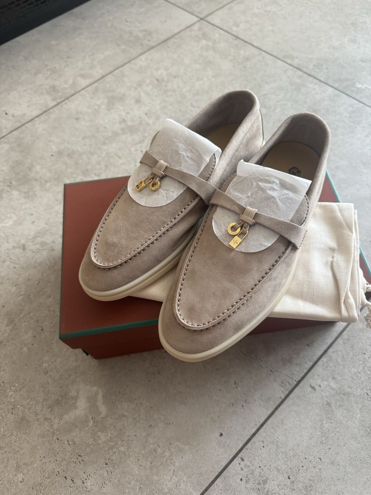 Лоферы loro piana, оригинал, лоро