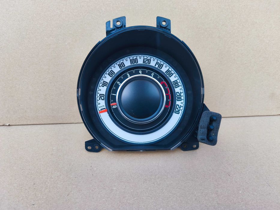 Fiat 500 licznik zegary zespół wskaźników 735.628.288