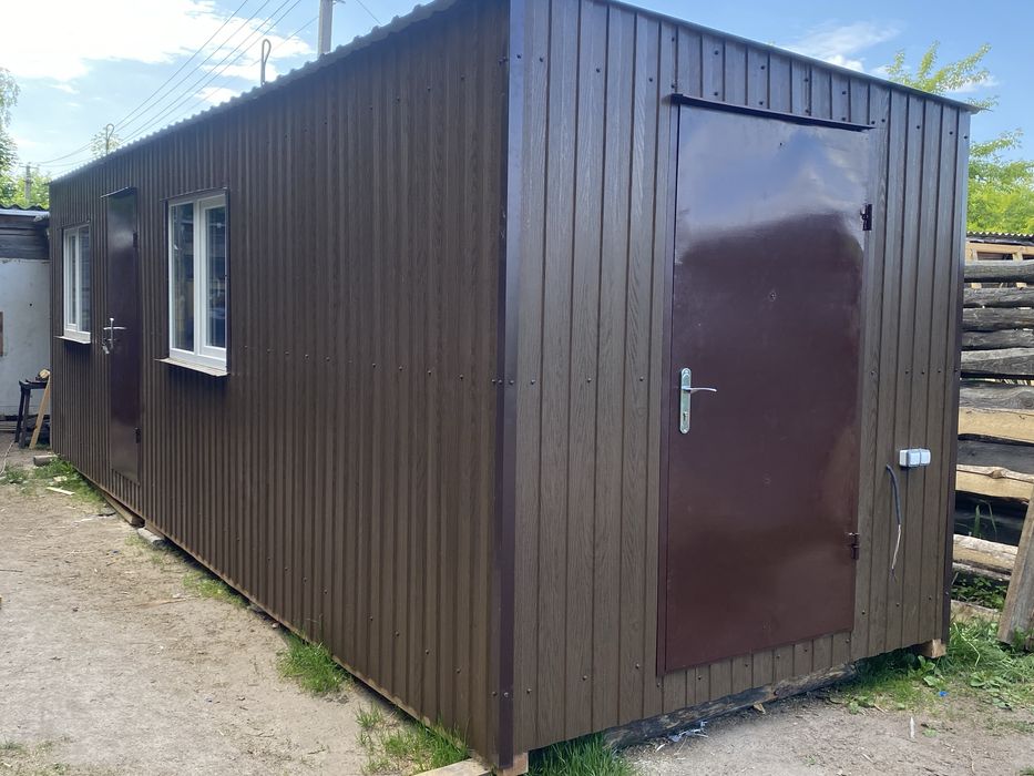 Готові до продажу побутівки Вагончики битовки дачні доміки