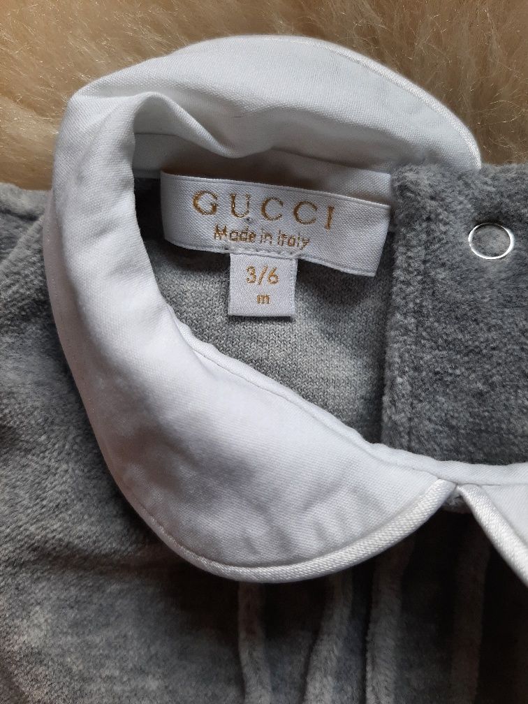 Gucci pajac śpiochy 3-6 M