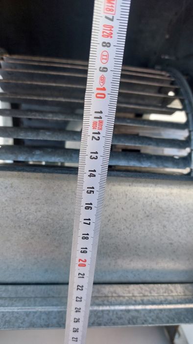 Ventilador extrator 2800 m3h de tiragem de Ar