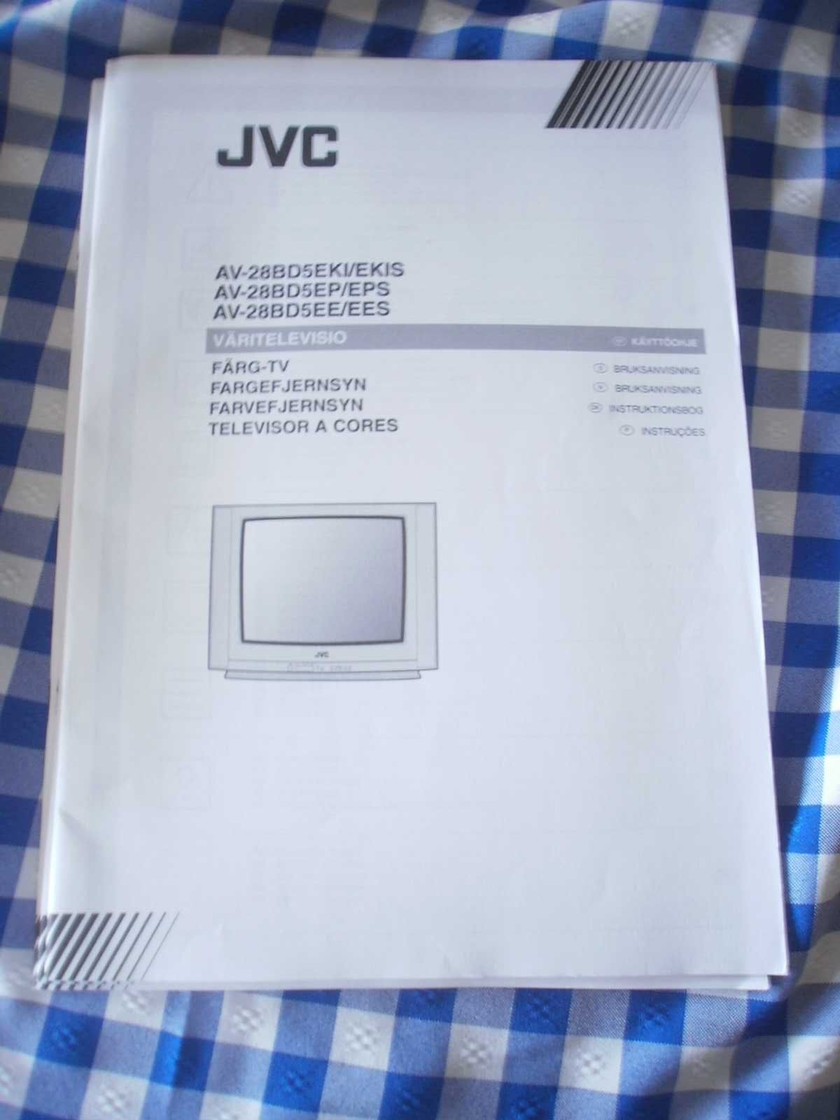 Televisão analógica JVC