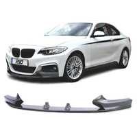 SPOILER LIP PARACHOQUES FRONTAL PARA BMW F22 F23 LOOK M PERFORMANCE CARBONO