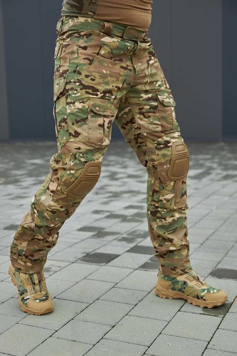 Тактичний військовий костюм на зиму G2 Мультикам S-4XL + Шапка