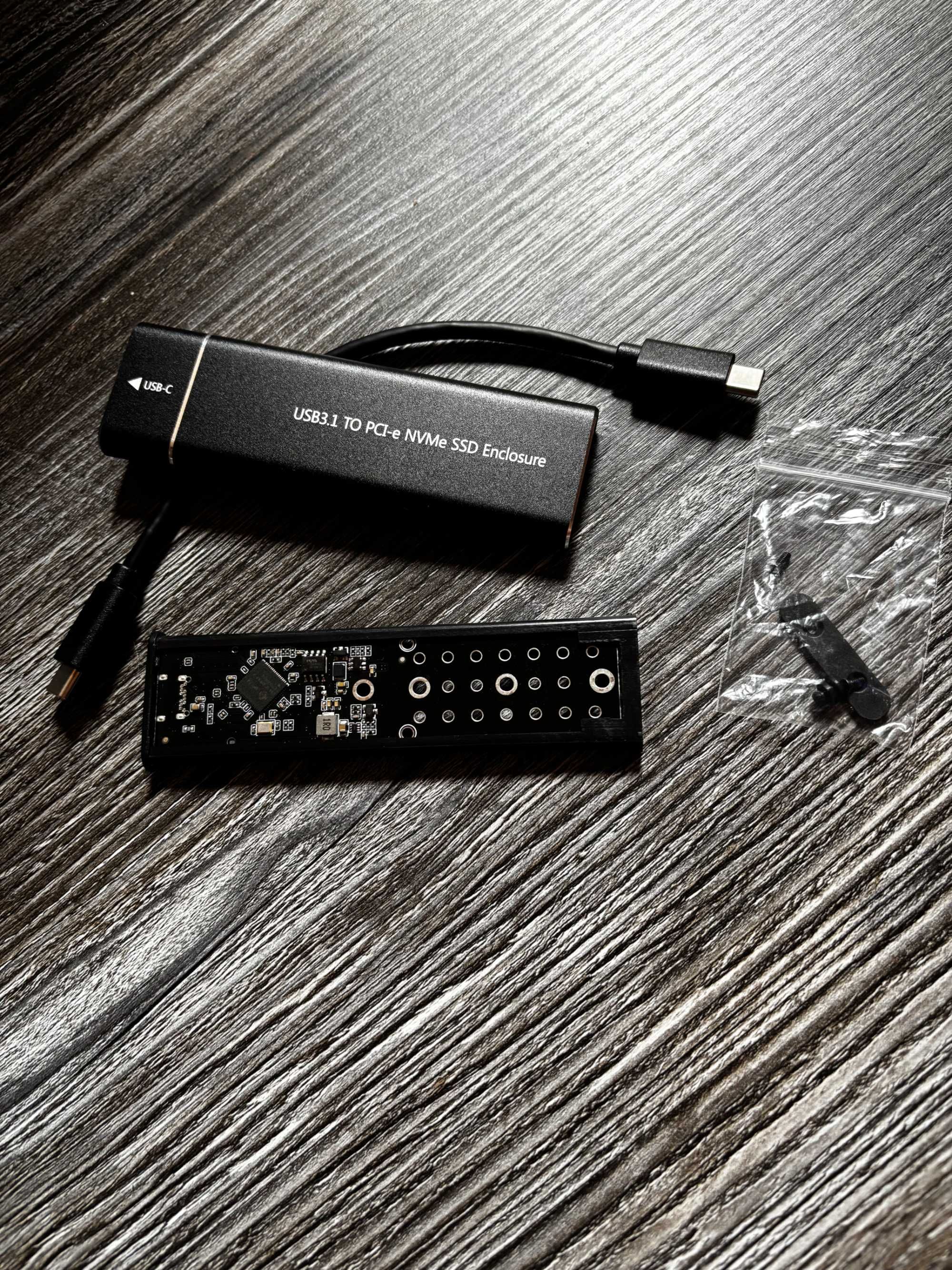 Кейс перехідник з SSD M.2 на USB3.1