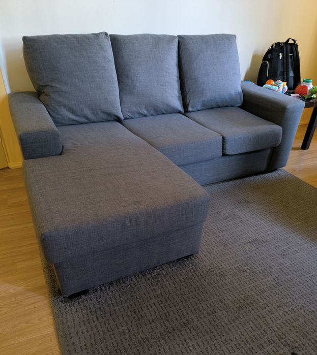 Sofá Chaise Longe Reversível 190cm