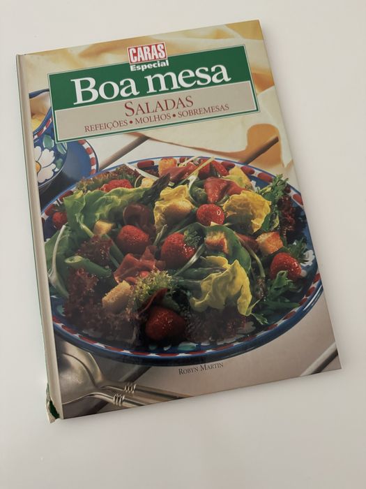 Livros Cozinha Marco Costa Avillez Chakall Saladas
