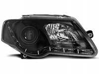 LAMPY REFLEKTORY VW PASSAT B6 05-10 DAYLIGHT BLACK