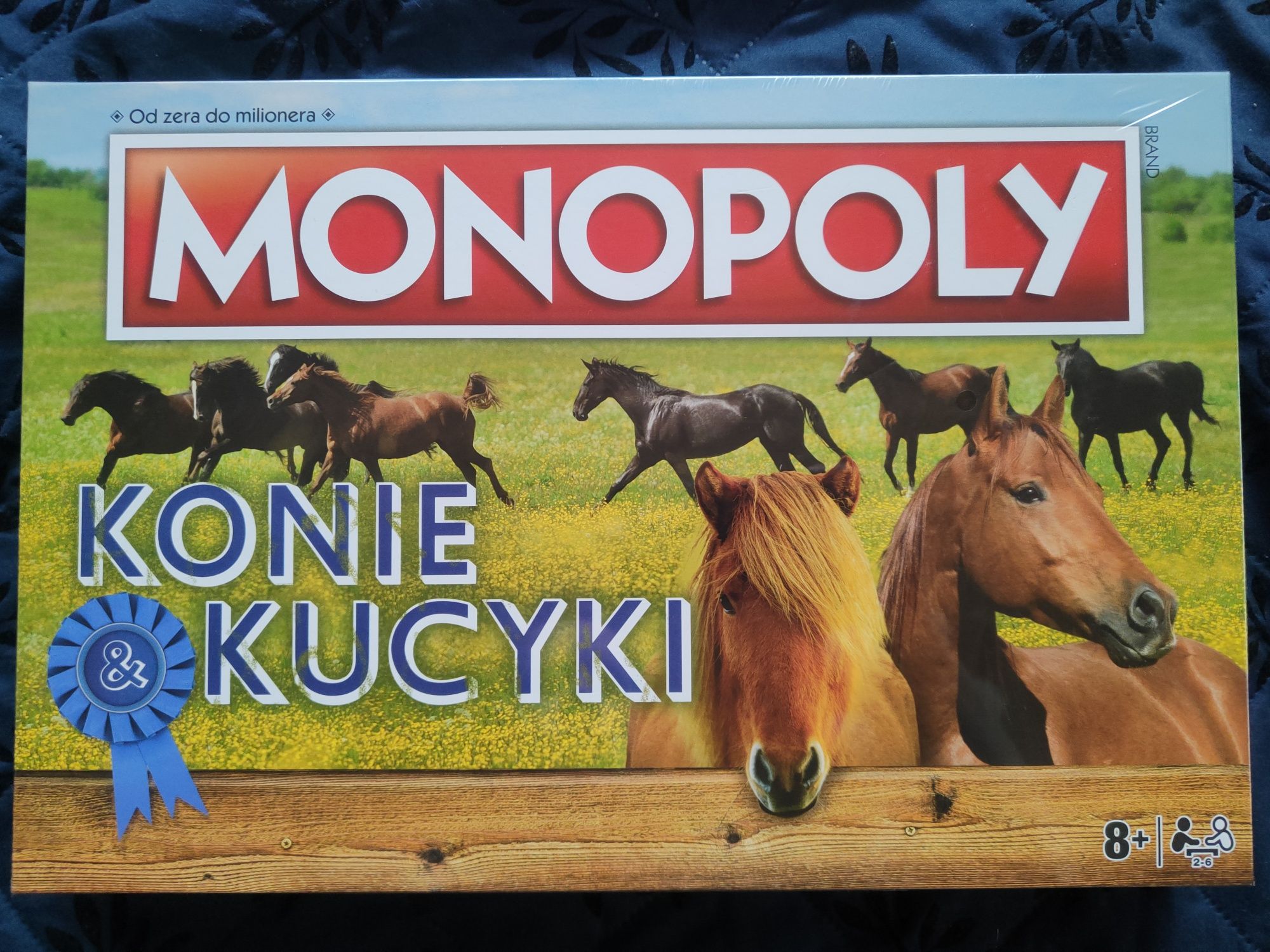 Gra towarzyska planszowa Monopoly Konie i kucyki