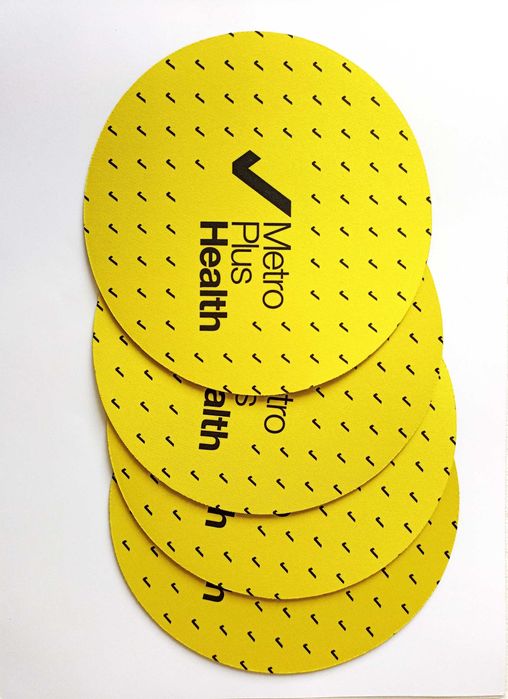 Килимок для миші Metro Plus Health (D = 20 cм)