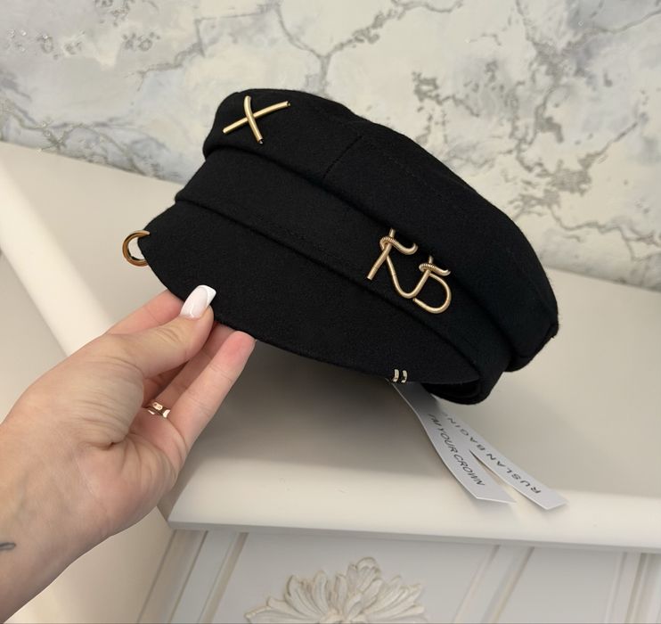 Черная кепка кепи Ruslan Baginskiy