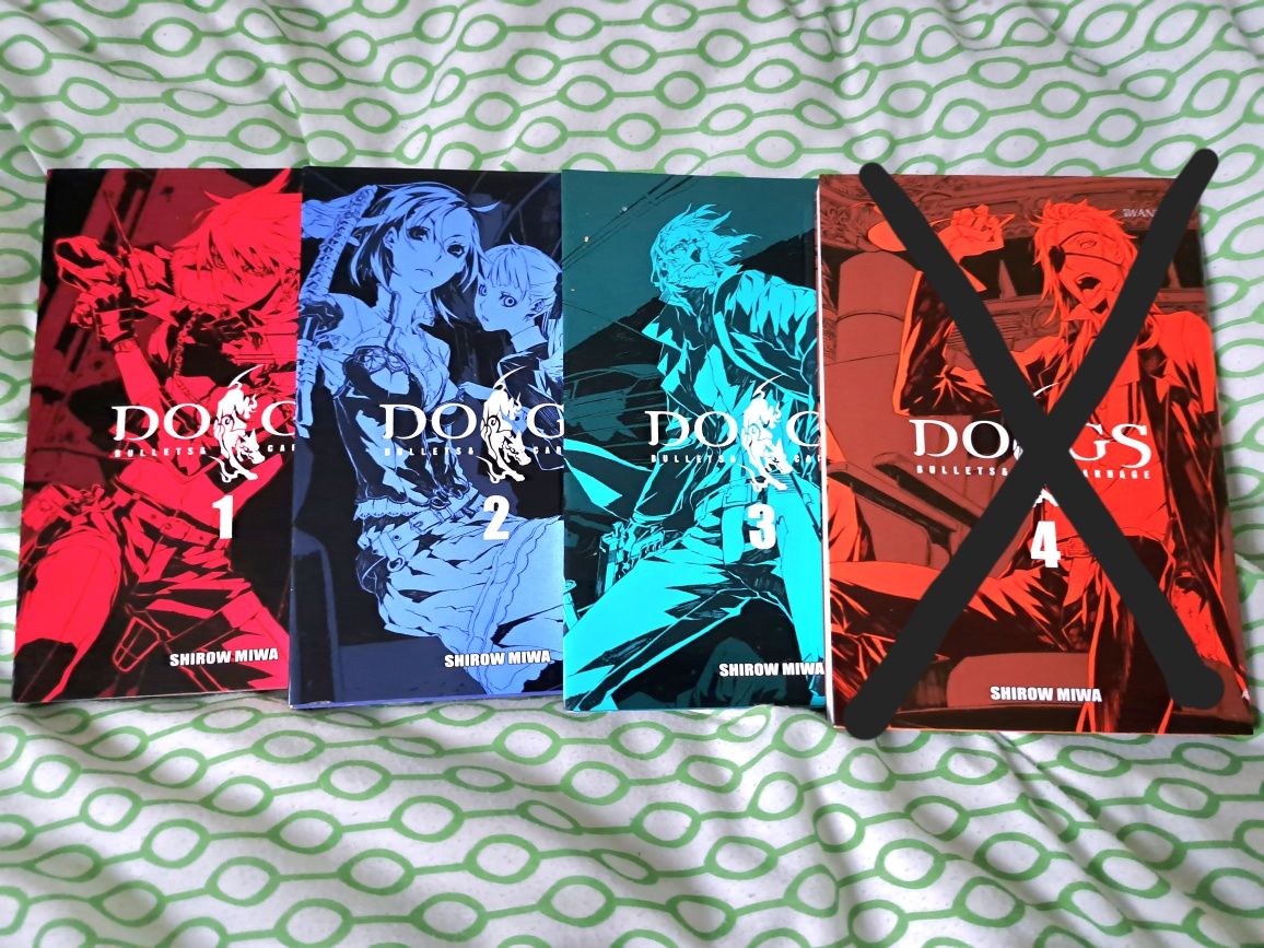 Manga Dogs tomy 1,2,3