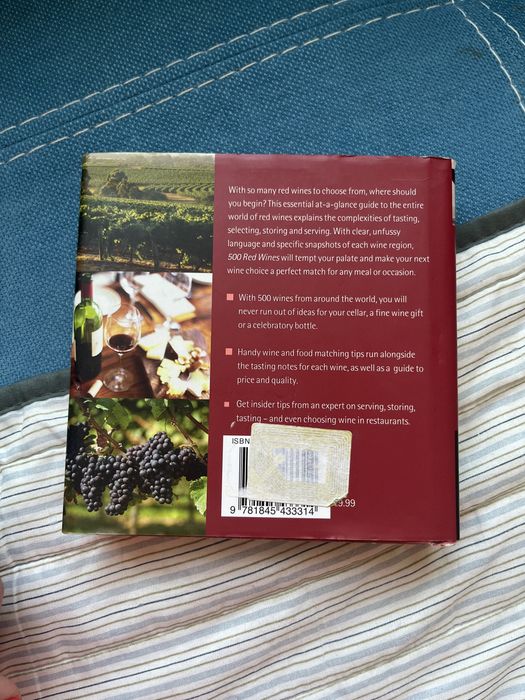 Книга про вино «500 red wines” Christine Austin