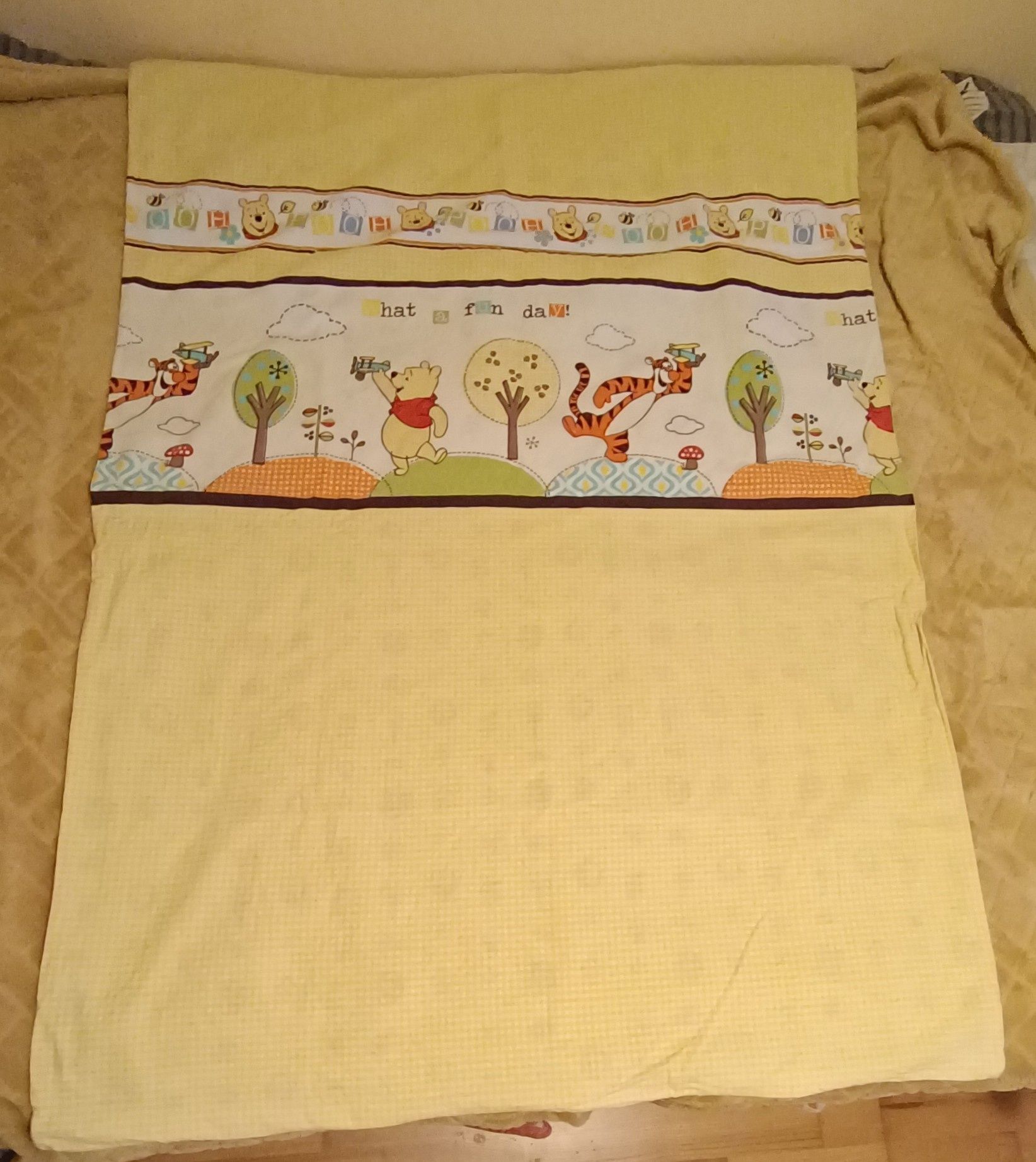 Pościel Kubuś Puchatek 100x135/40x60