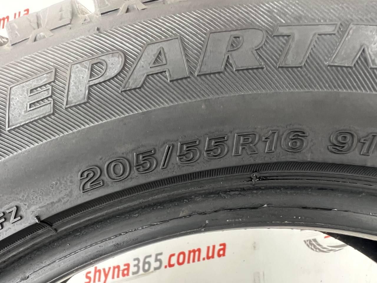 205/55 r16 bridgestone icepartner 2 7mm шини бу зима