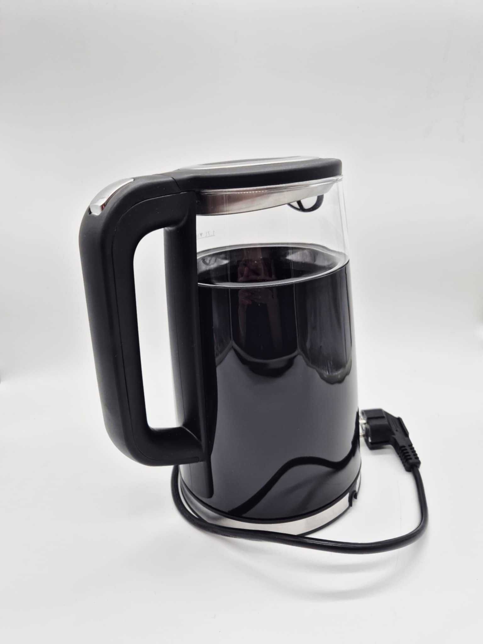 FORME Szklany Czajnik 1,7 L Regulacja Temperatury 40-100C Cyfrowy Wyś