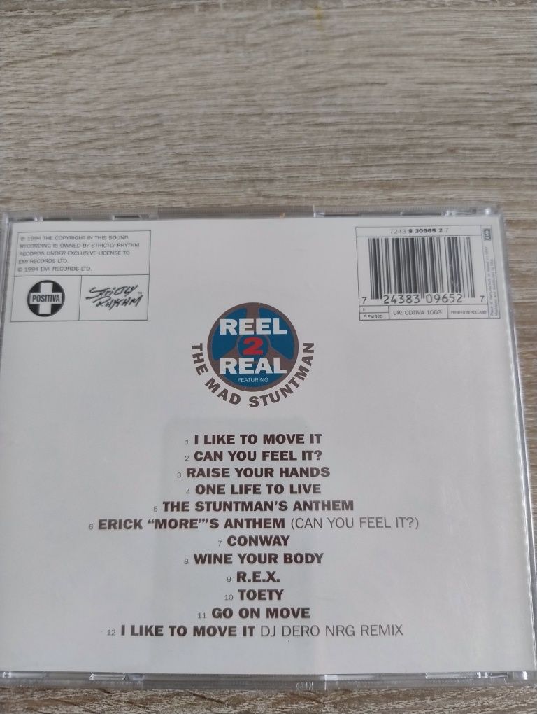 Reel 2 Real Featuring the Mad Stuntman CD Move it