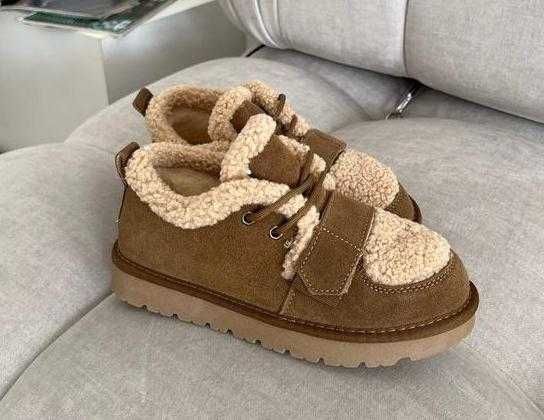 Короткі уггі тедді на шнурівці, угги тедди короткие угги ITTS 36-41р