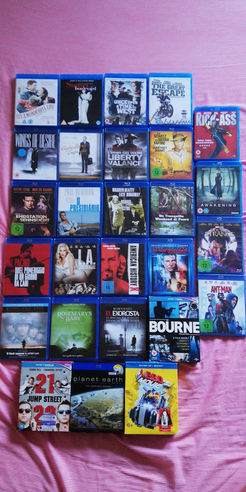 Filmes de grande qualidade em Blu Ray (portes grátis)