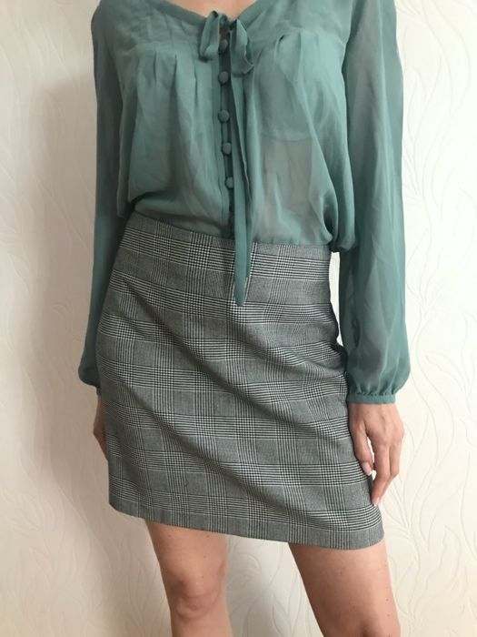 Женская юбка-карандаш в клеточку New look