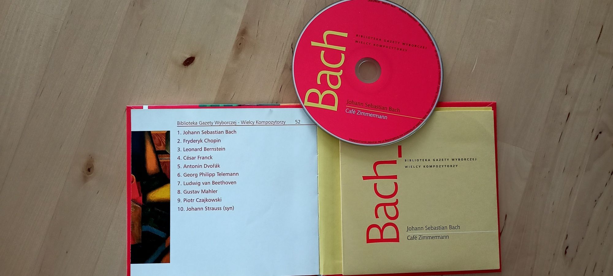 J.S.Bach biblioteka GW Wielcy kompozytorzy 2szt CD / Zimmermann