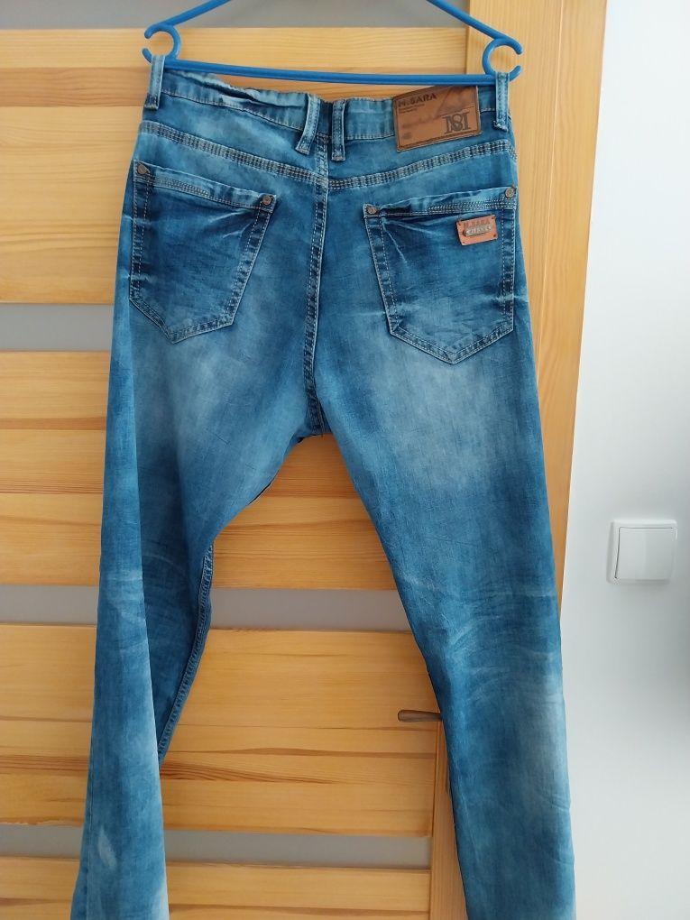 Spodnie jeansowe w stylu Vintage