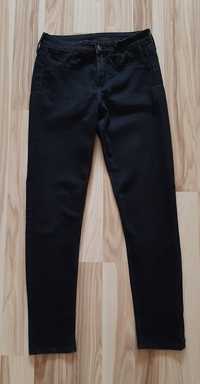 Czarne jeansy H&M S