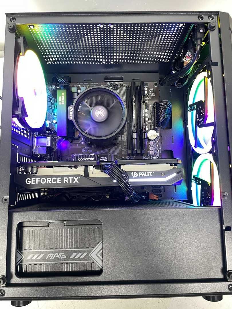 Корпус игровой для компьютера Aerocool Trinity Mini с RGB