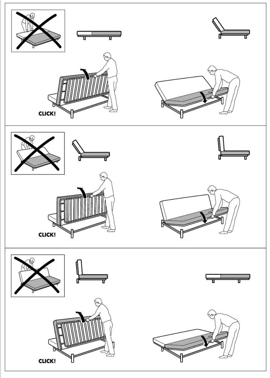 Sofa rozkładana IKEA Beddinge 140 x 200 z pojemnikiem na pościel.