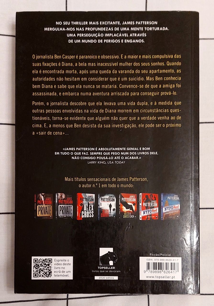 "A Amante " de James Patterson