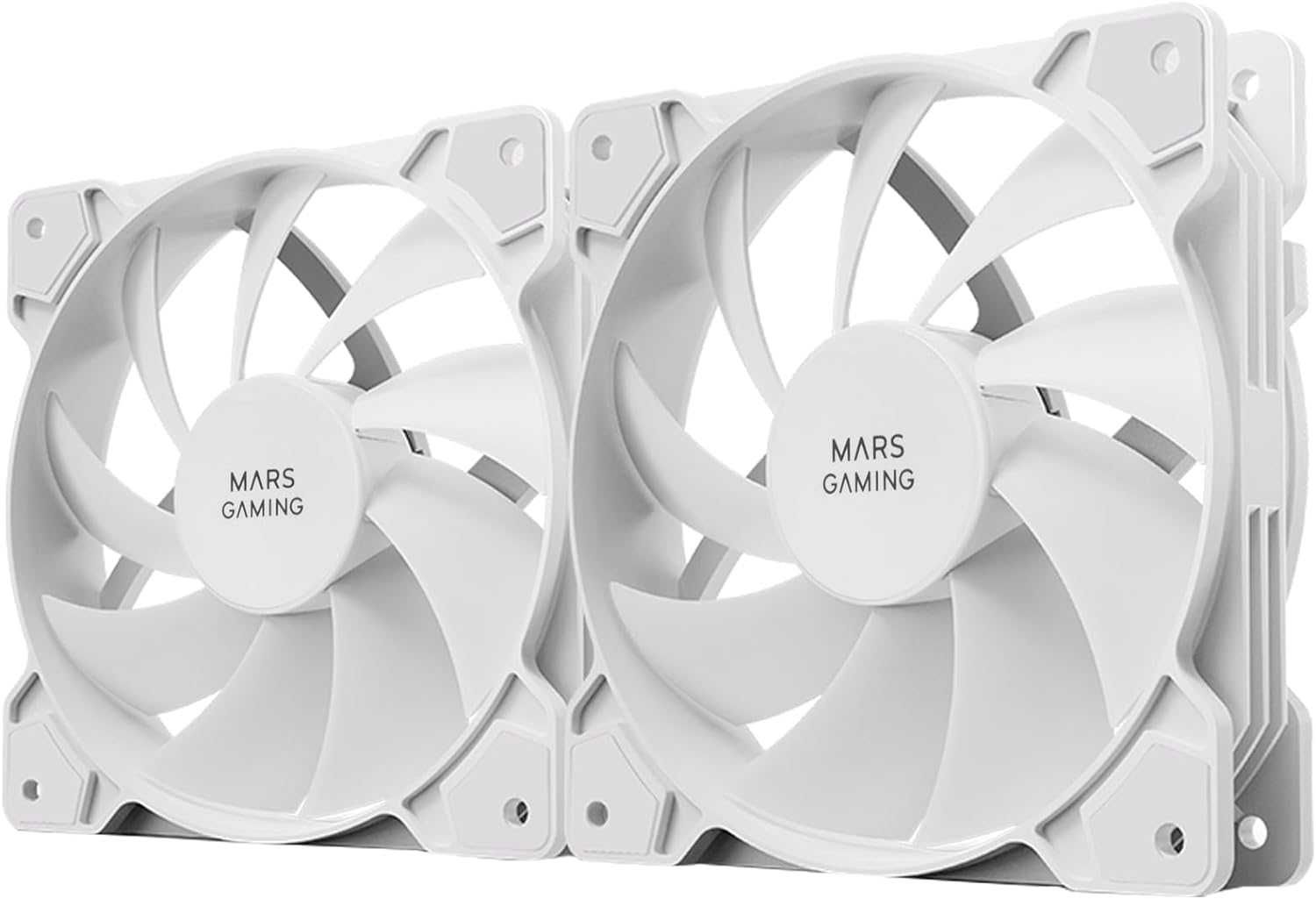MARSGAMING Wentylator MF-PWMX2 120x120x25mm 12V 12dBA  RPM 2 sztuki