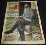 Jornal de Letras Artes e Ideias O génio de Tolstói Centenário da morte
