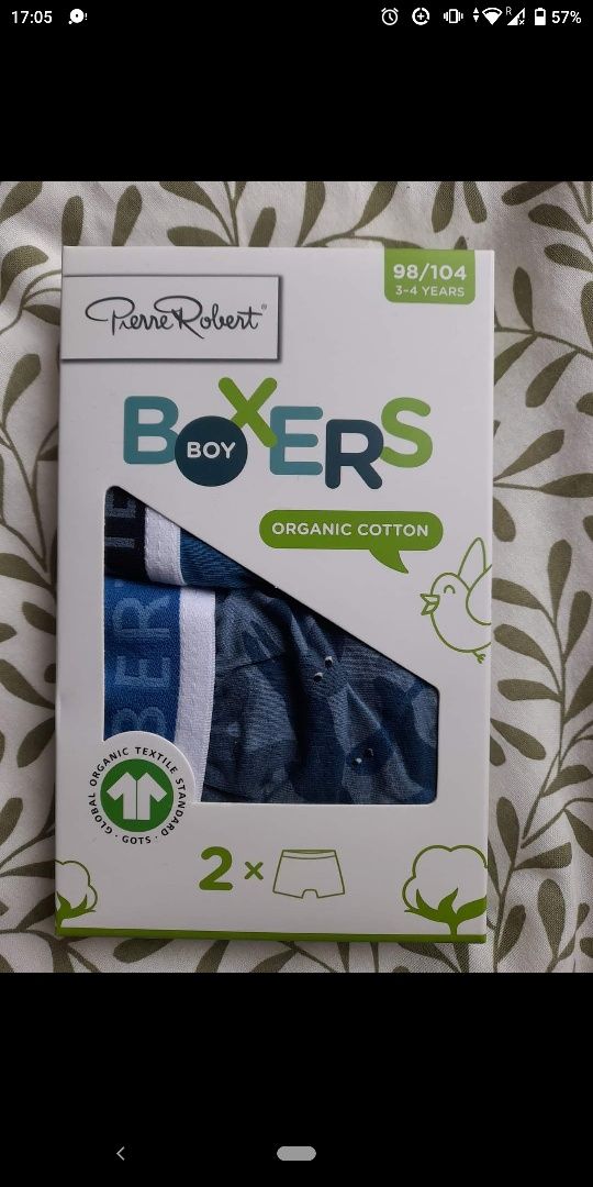 Bokserki boxers Chłopięce majtki bawełniane bawełna dziecięce 98 104