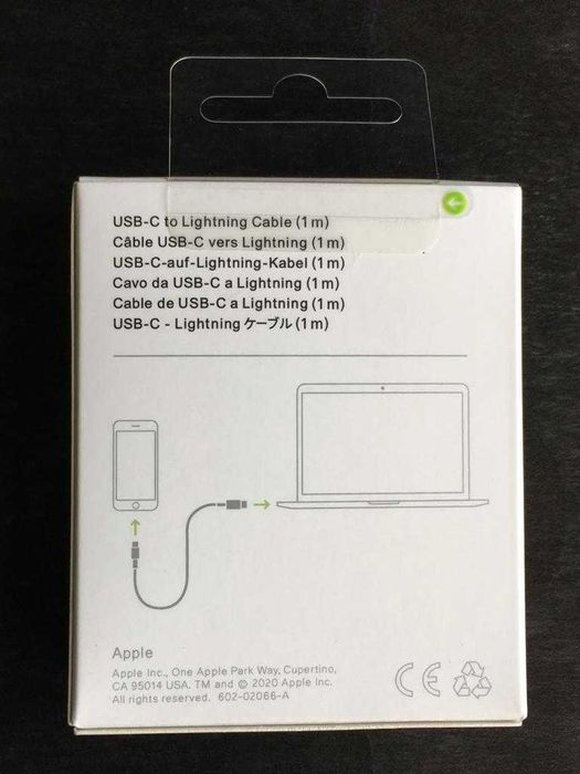 Cabo Original Tipo C para iphone 12 e 13 - Novo