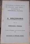 Fernando Pessoa - Raro - 1935 - A Maçonaria vista por Fernando Pessoa