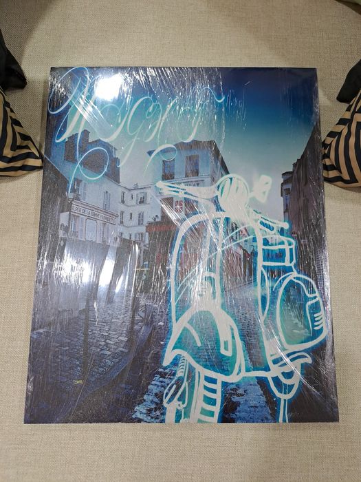 Quadro decorativo vintage VESPA (40 x 50 cm) - NOVO!