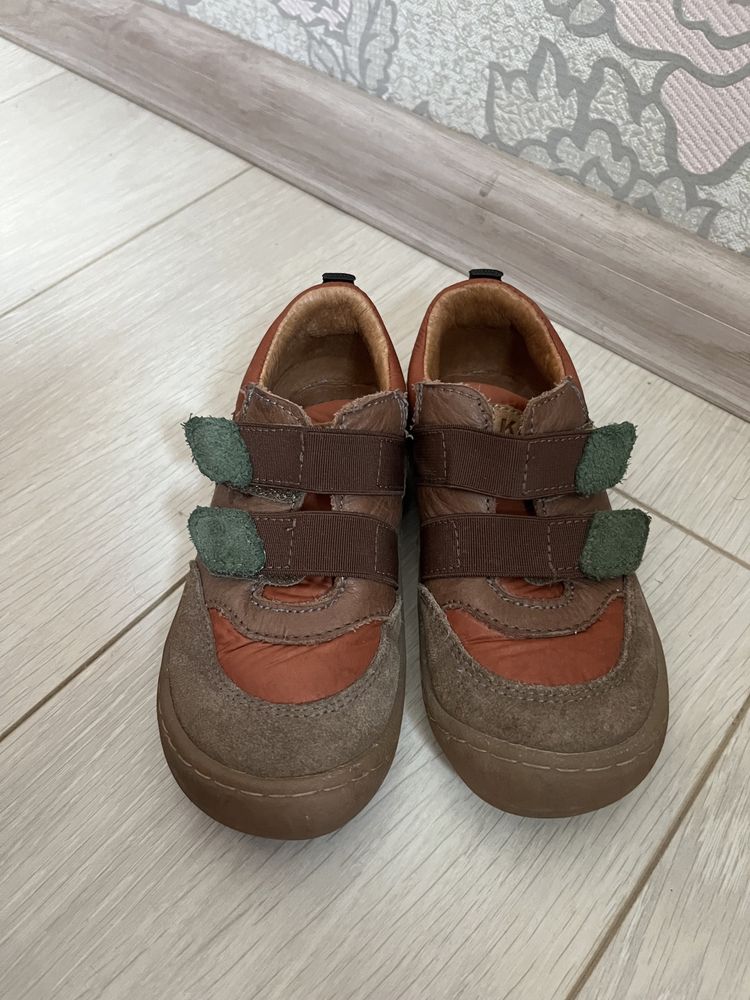 Кожаные ботинки дитячі макасини